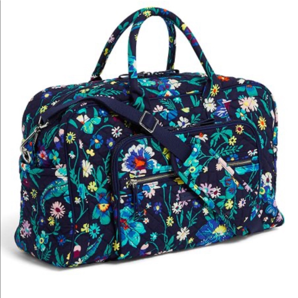 Best Selling Vera Bradley Weekender Travel Bag - MOONLIGHT GARDEN